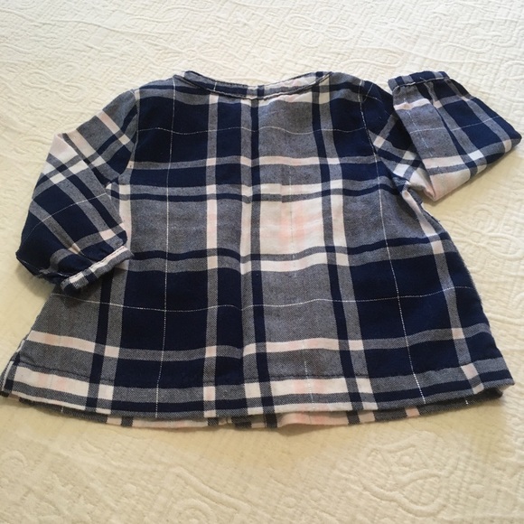 6m (5/$20) Plaid Flannel Button-Down Shirt by Carter’s - Picture 5 of 10